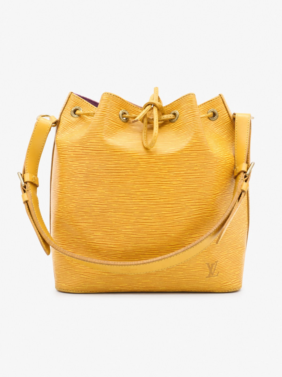 Louis Vuitton Petit Noé Yellow Epi leather