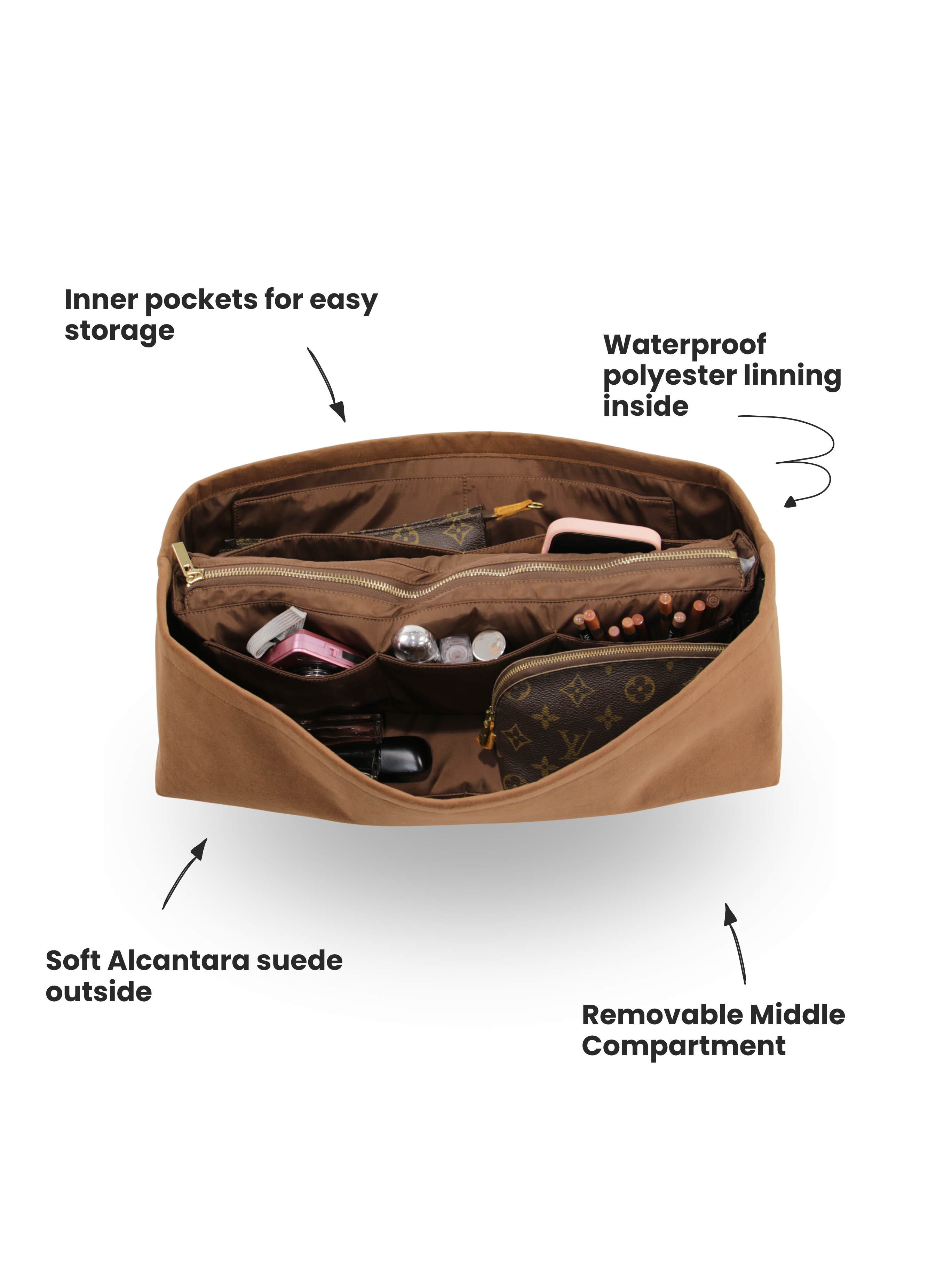 Keepall 55 organiser