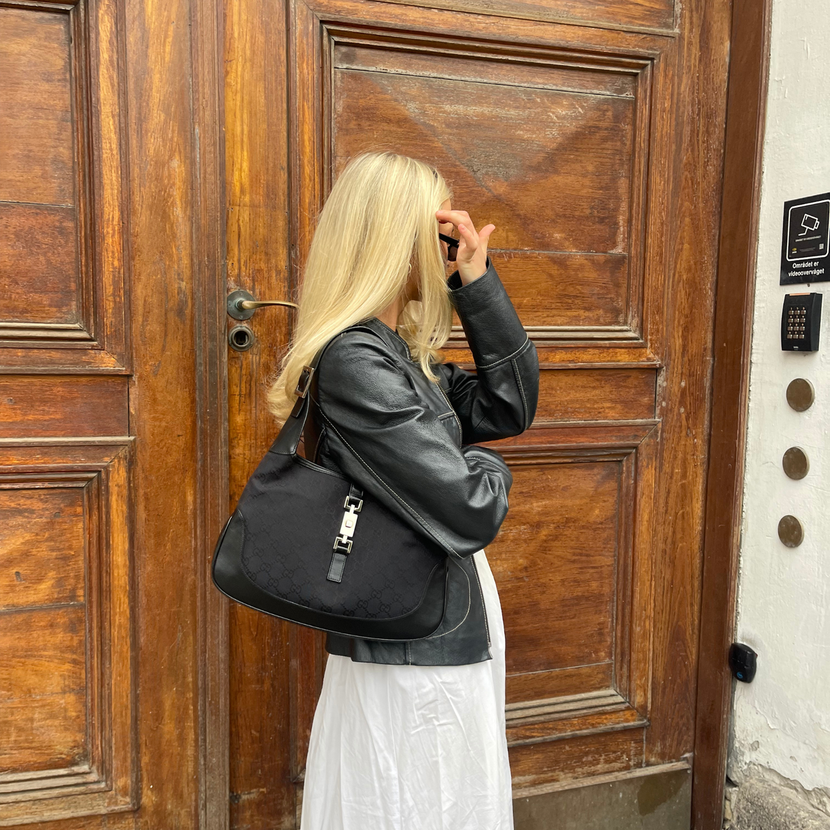 Gucci Large Jackie Brown Canvas
