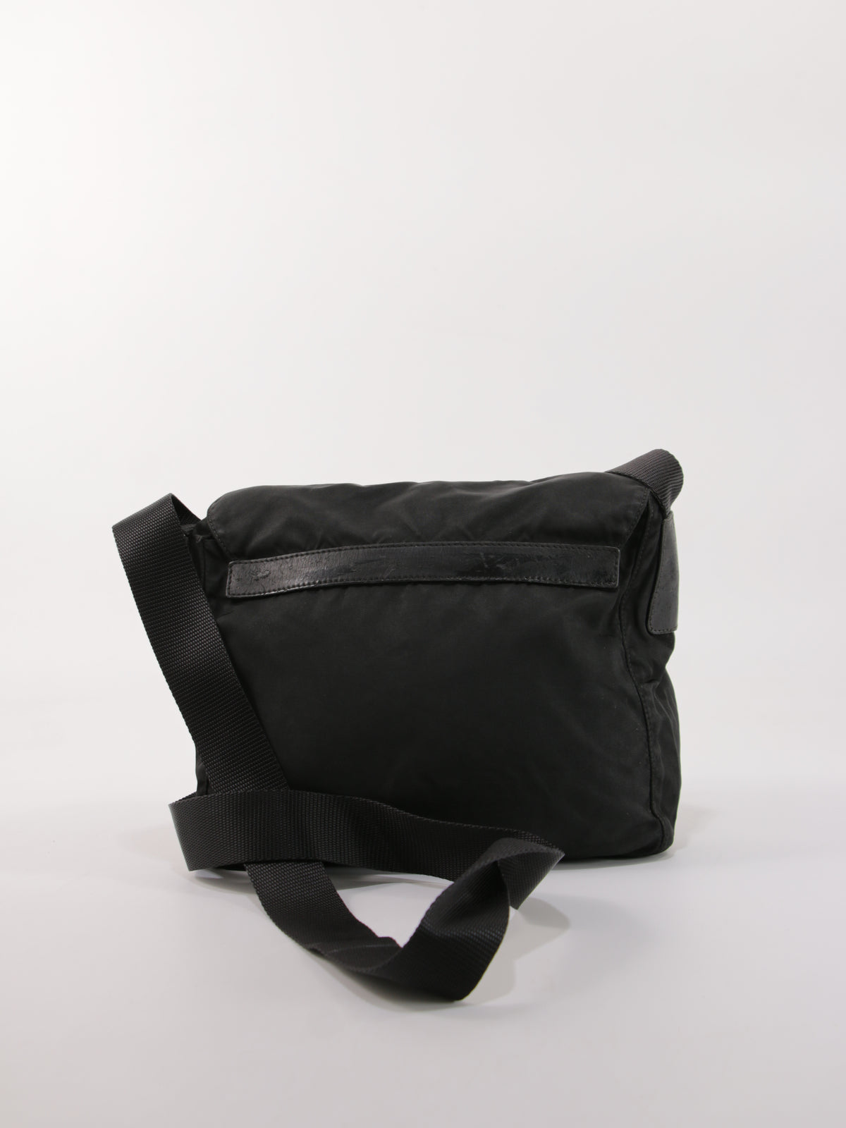 Prada Single Buckle Messenger