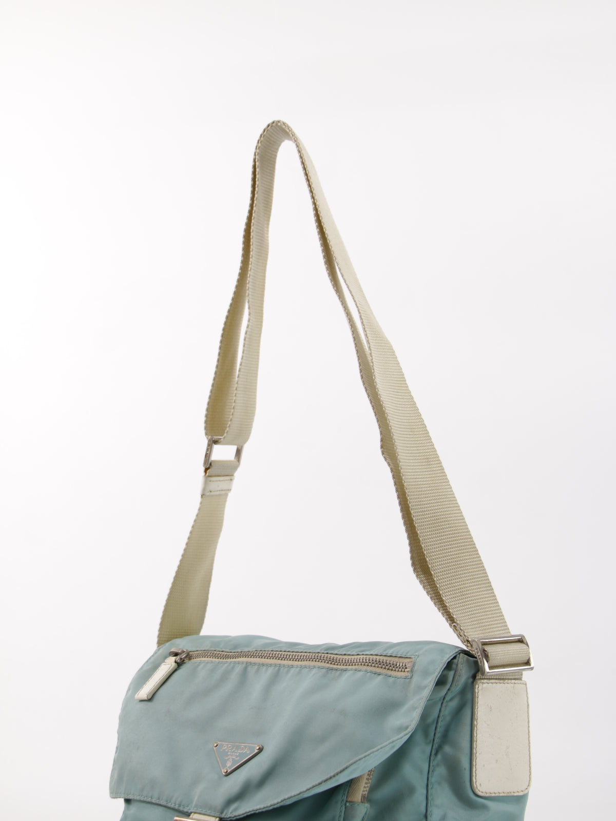 Prada Single Buckle Messenger