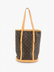 Louis Vuitton Large Bucket Brown Canvas