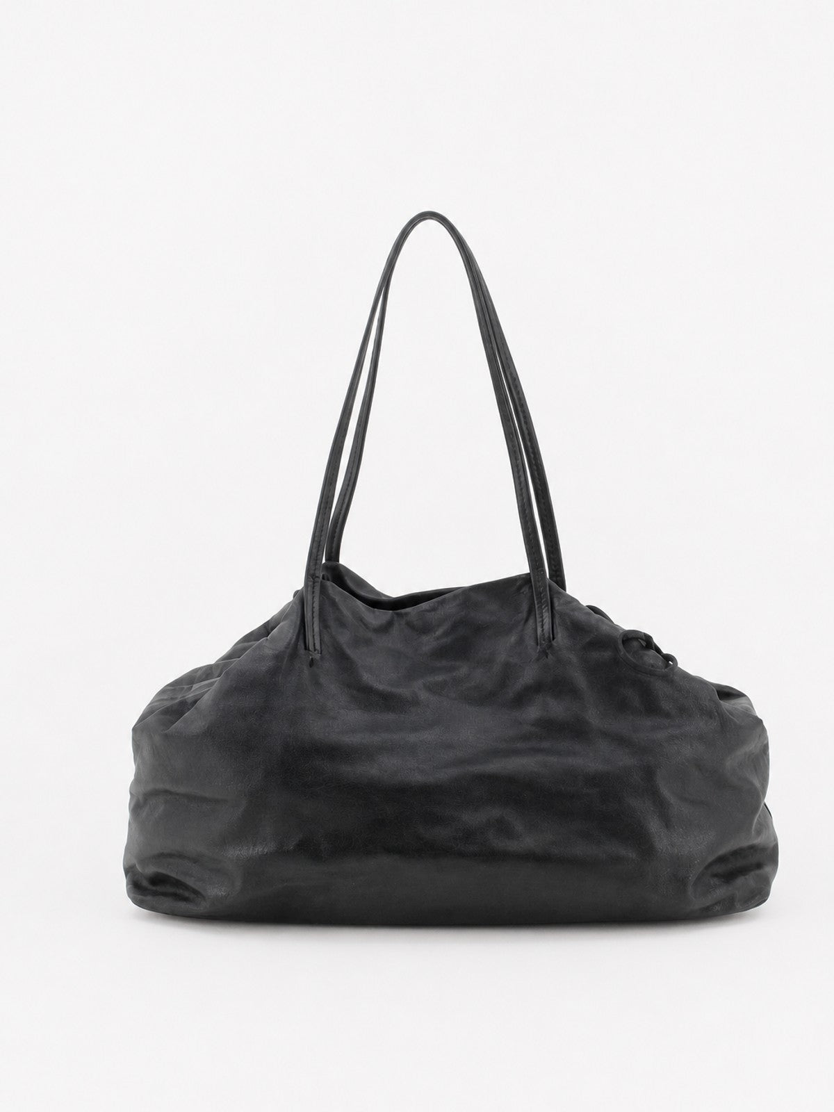 Miu Miu Shoulder Bag Black Leather