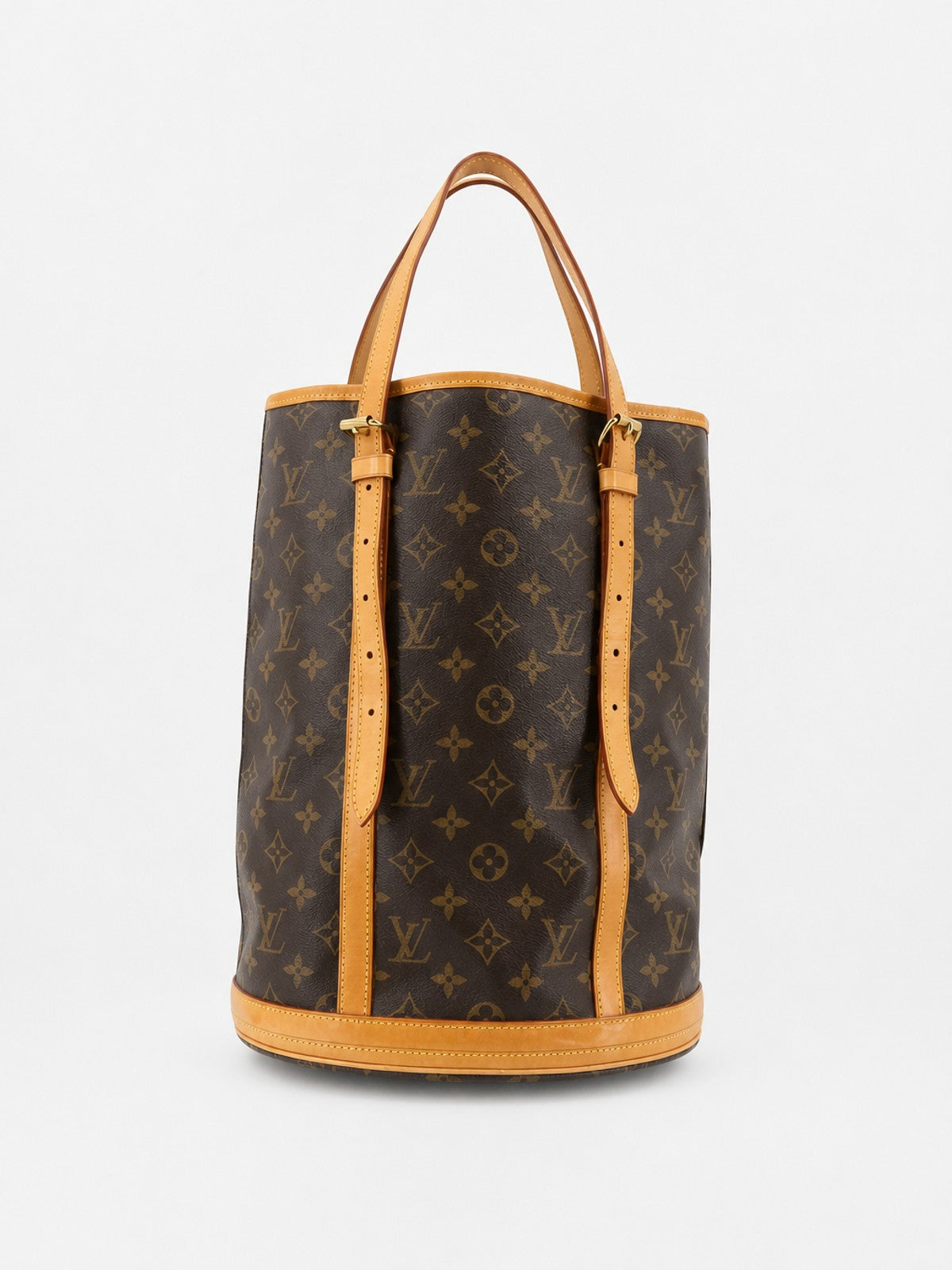Louis Vuitton Large Bucket Brown Canvas