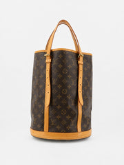 Louis Vuitton Large Bucket Brown Canvas