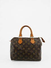 Louis Vuitton Speedy 25 Brown Canvas