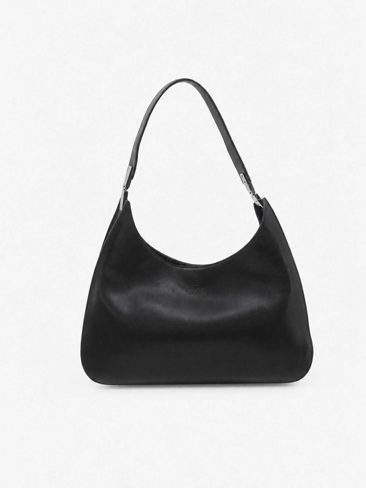 Gucci Shoulder Bag Black Leather