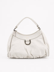 Gucci Abbey D-Ring Large White Leather
