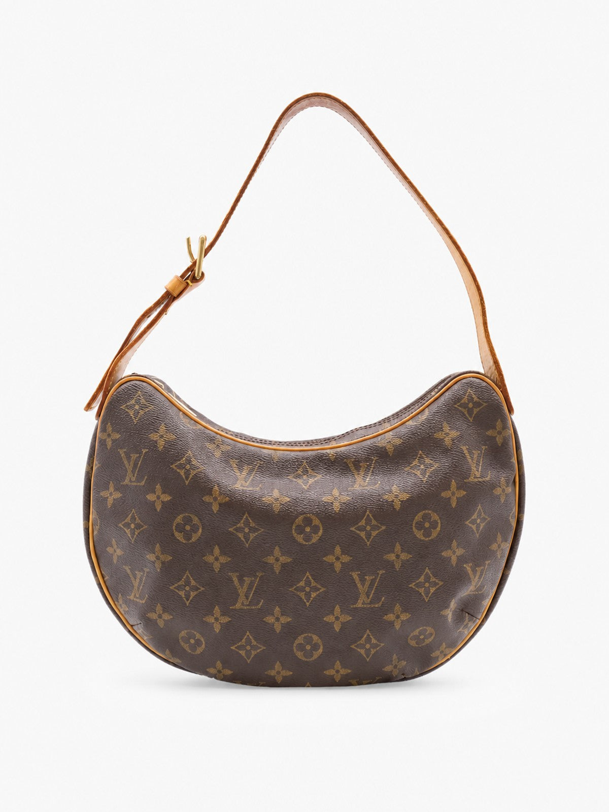 Louis Vuitton Croissant MM Brown Canvas