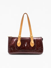 Louis Vuitton Rosewood Bordeaux Vernis leather