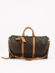 Louis Vuitton Keepall 50 Brown Canvas
