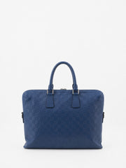 Louis Vuitton Port Documents Voyage PM Blue Canvas