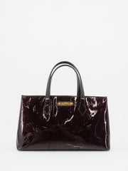 Louis Vuitton Wilshire PM Bordeaux Vernis leather