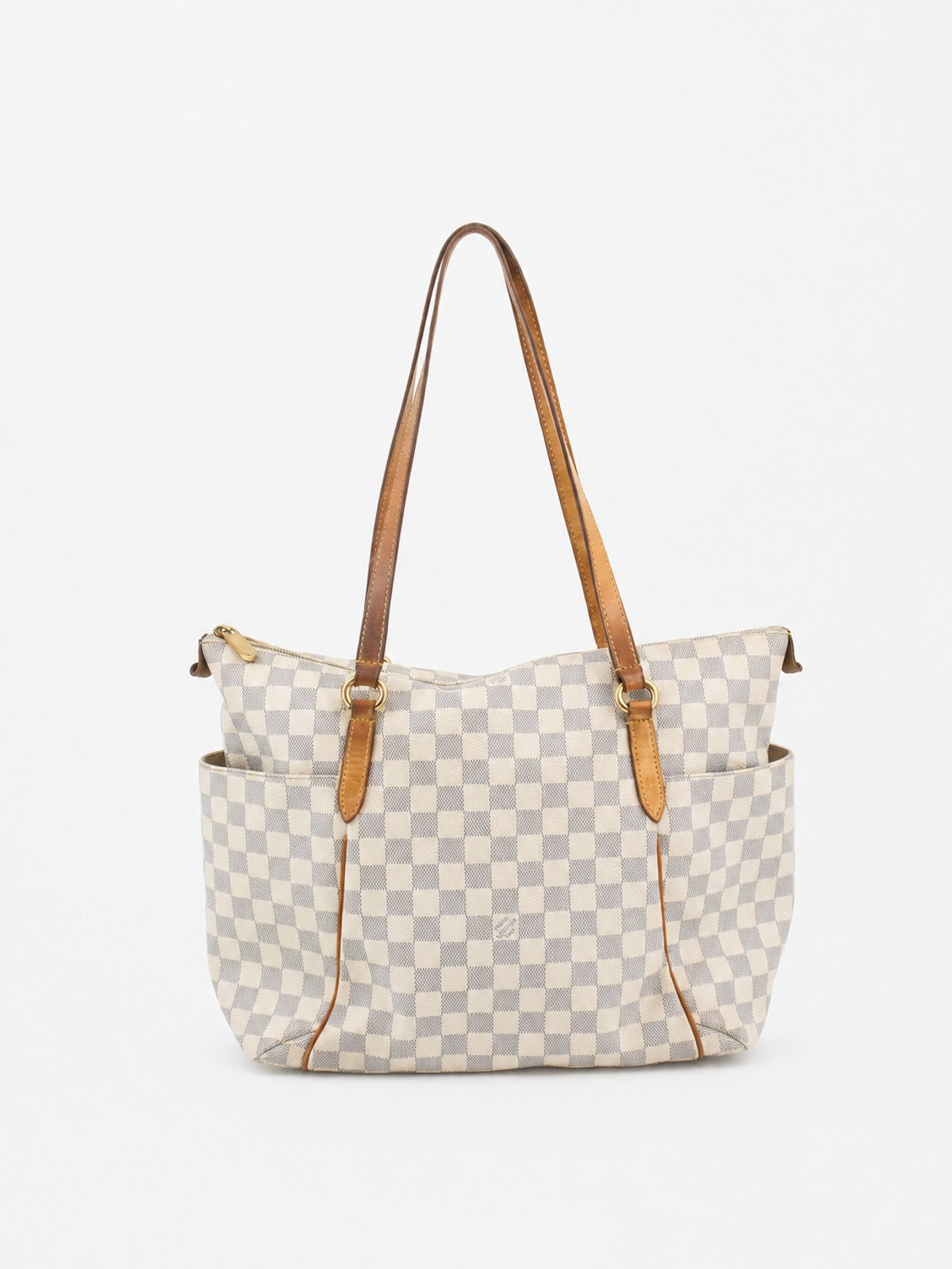 Louis Vuitton Totally MM White Canvas