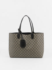 Gucci Tote Bag Brown Canvas