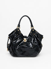 Louis Vuitton Mahina XS Black Vernis leather