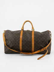Louis Vuitton Keepall 60 Brown Canvas