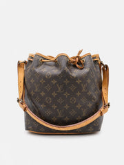 Louis Vuitton Petit Noé Brown Canvas