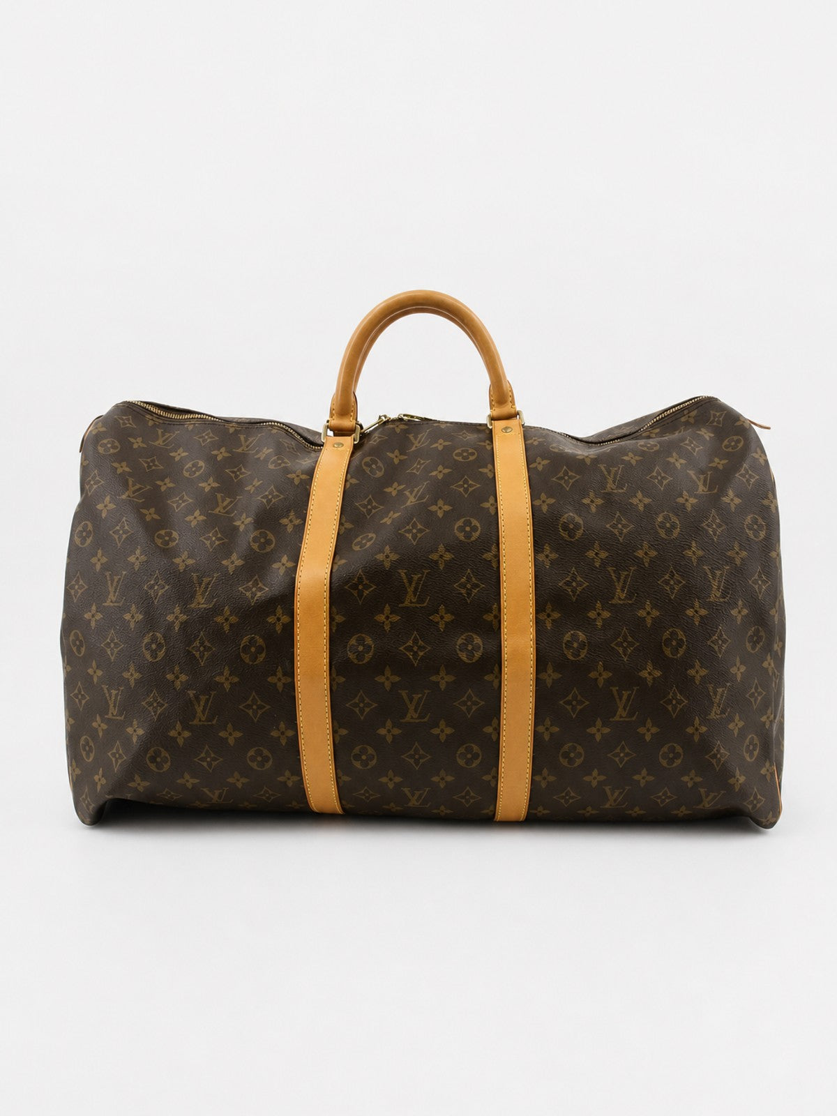 Louis Vuitton Keepall 60 Brown Canvas