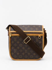 Louis Vuitton Crossbody Bag Brown Canvas