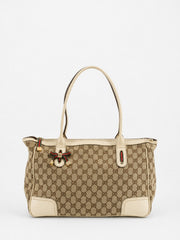 Gucci Princy Tote Brown Canvas
