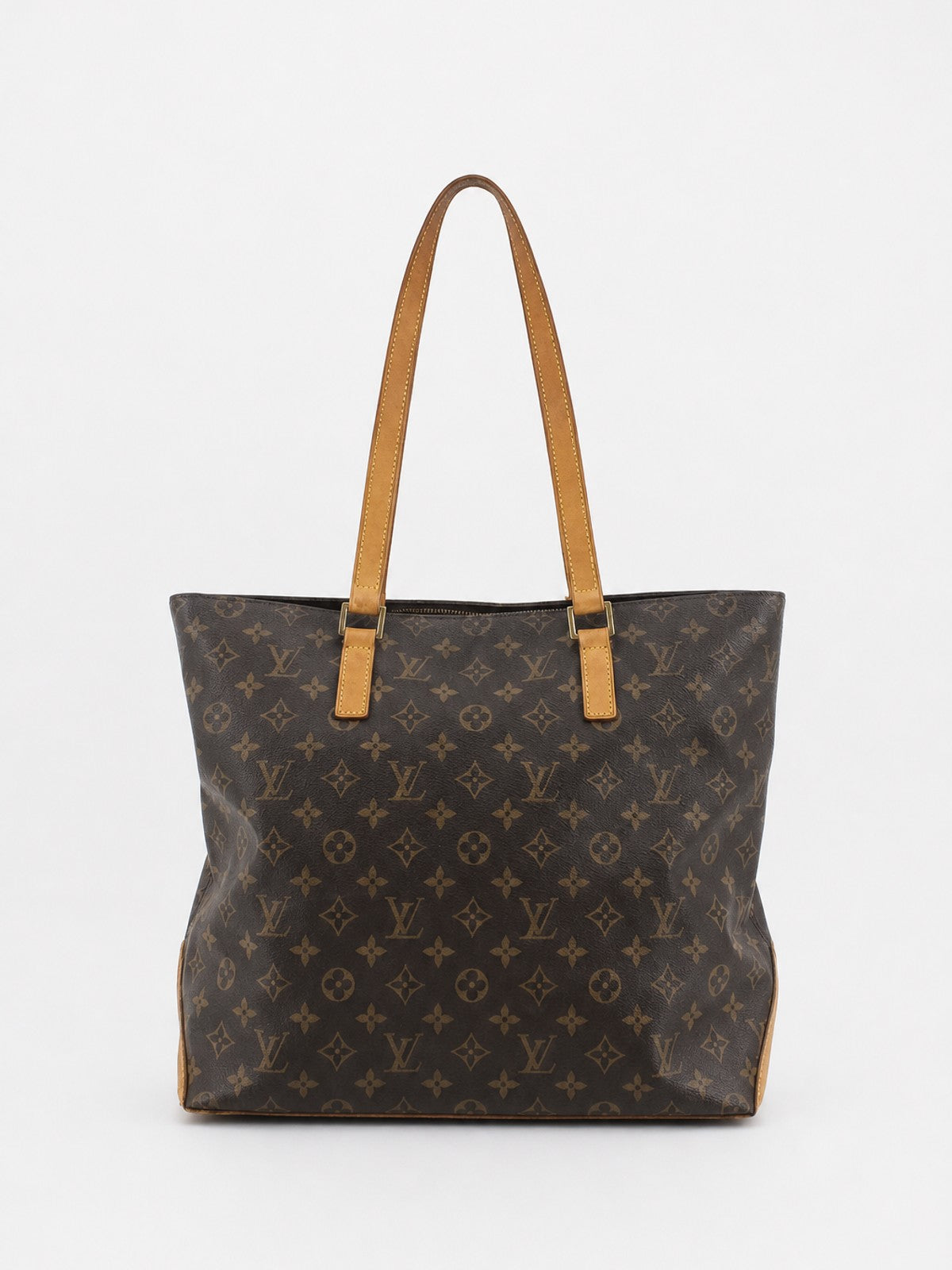Louis Vuitton Cabas Mezzo Brown Canvas