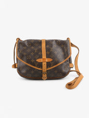 Louis Vuitton Saumur MM Brown Canvas