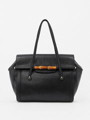 Gucci Bamboo Bullet Black Leather