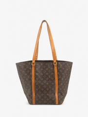 Louis Vuitton Sac Shopping Brown Canvas
