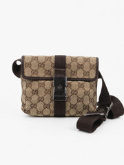 Gucci Belt Bag Brown Canvas