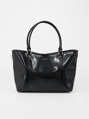 Gucci Tote Bag Black Canvas