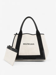 Balenciaga Hand Bag White Fabric