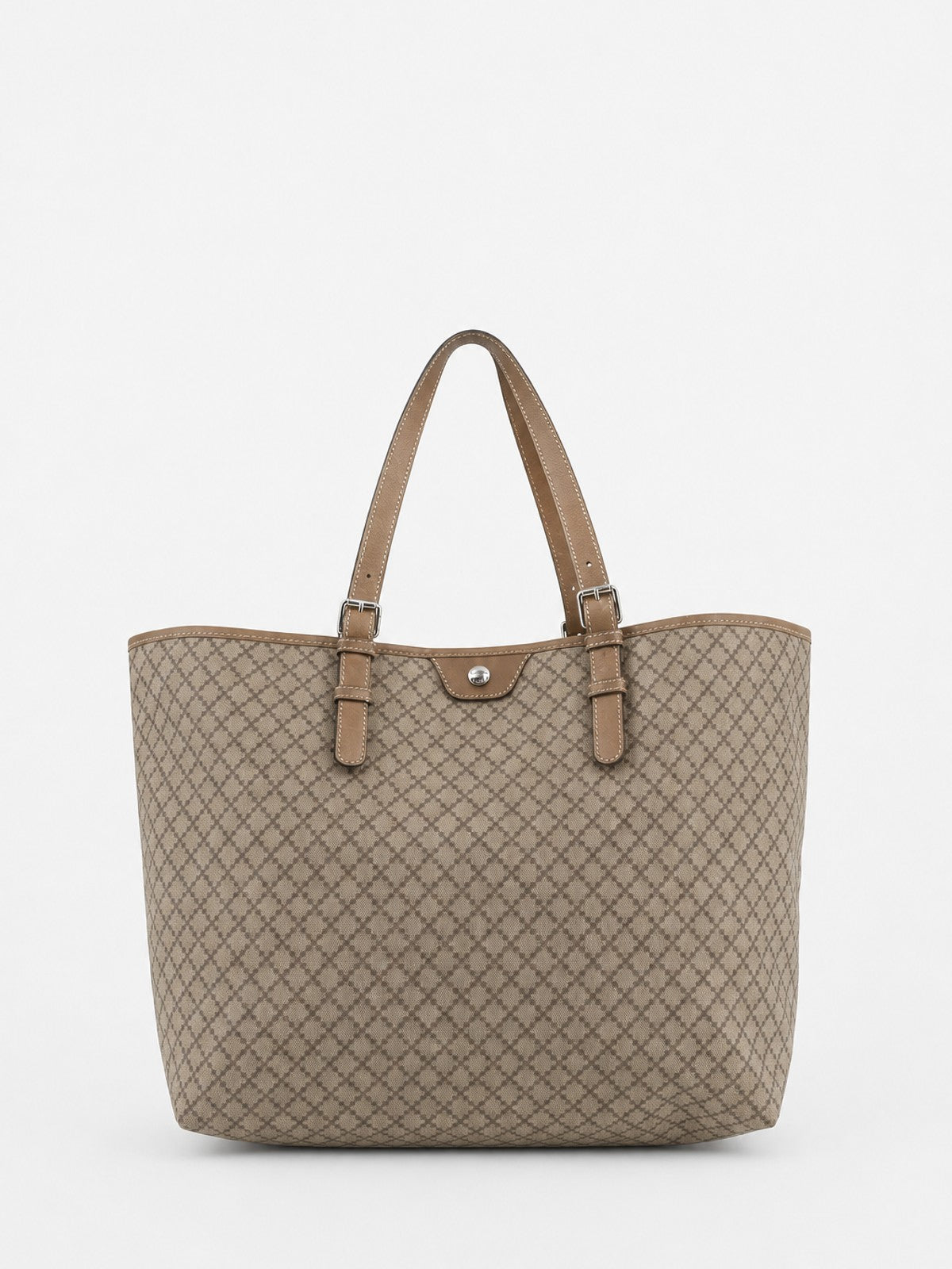 Gucci Tote Bag Brown Canvas