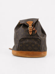Louis Vuitton Montsouris MM Brown Canvas