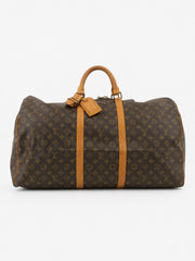 Louis Vuitton Keepall 60 Brown Canvas