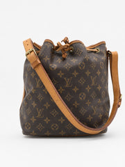 Louis Vuitton Petit Noé Brown Canvas