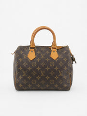 Louis Vuitton Speedy 25 Brown Canvas