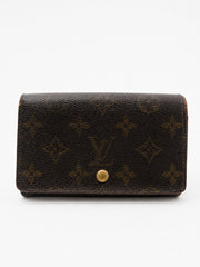 Louis Vuitton Wallet Brown Canvas