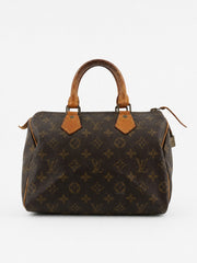 Louis Vuitton Speedy 25 Brown Canvas