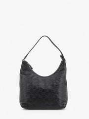 Gucci Shoulder Bag Black Leather