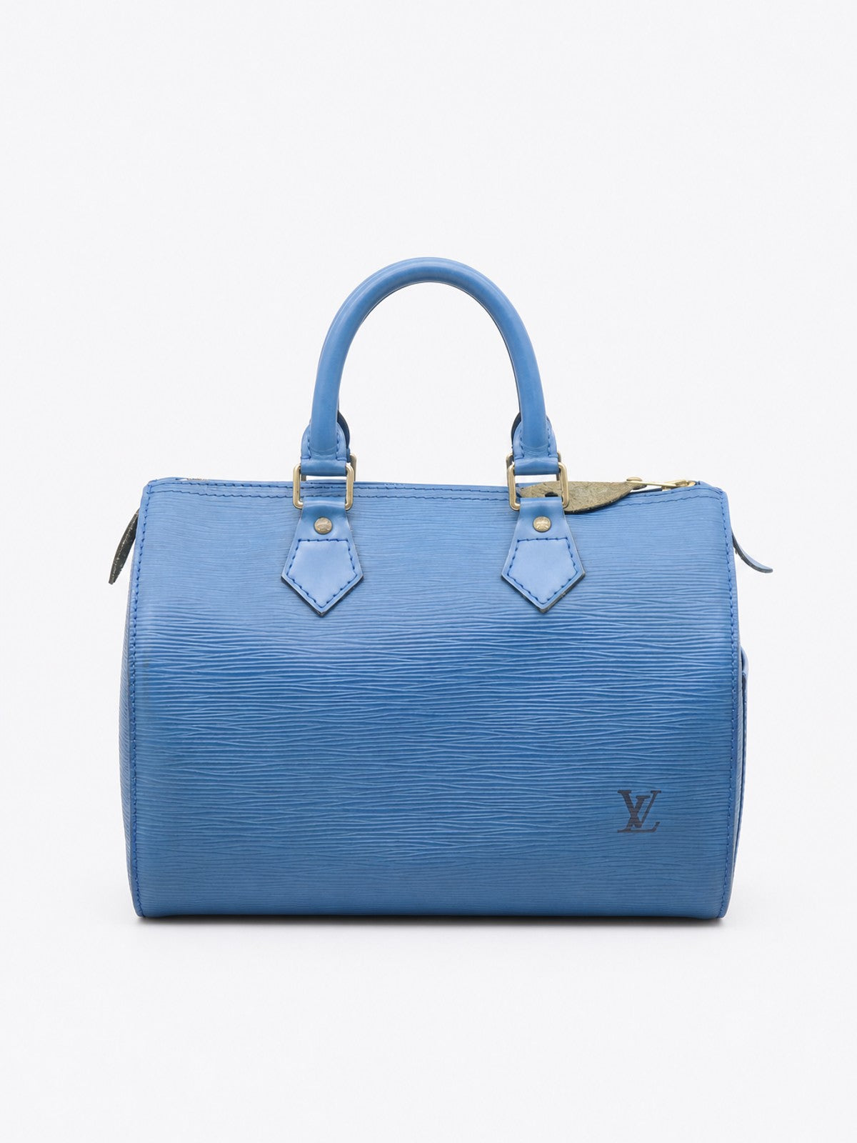 Louis Vuitton Speedy 25 Blue Epi leather