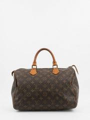 Louis Vuitton Speedy 30 Brown Canvas