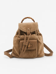 Gucci Bamboo Brown Suede