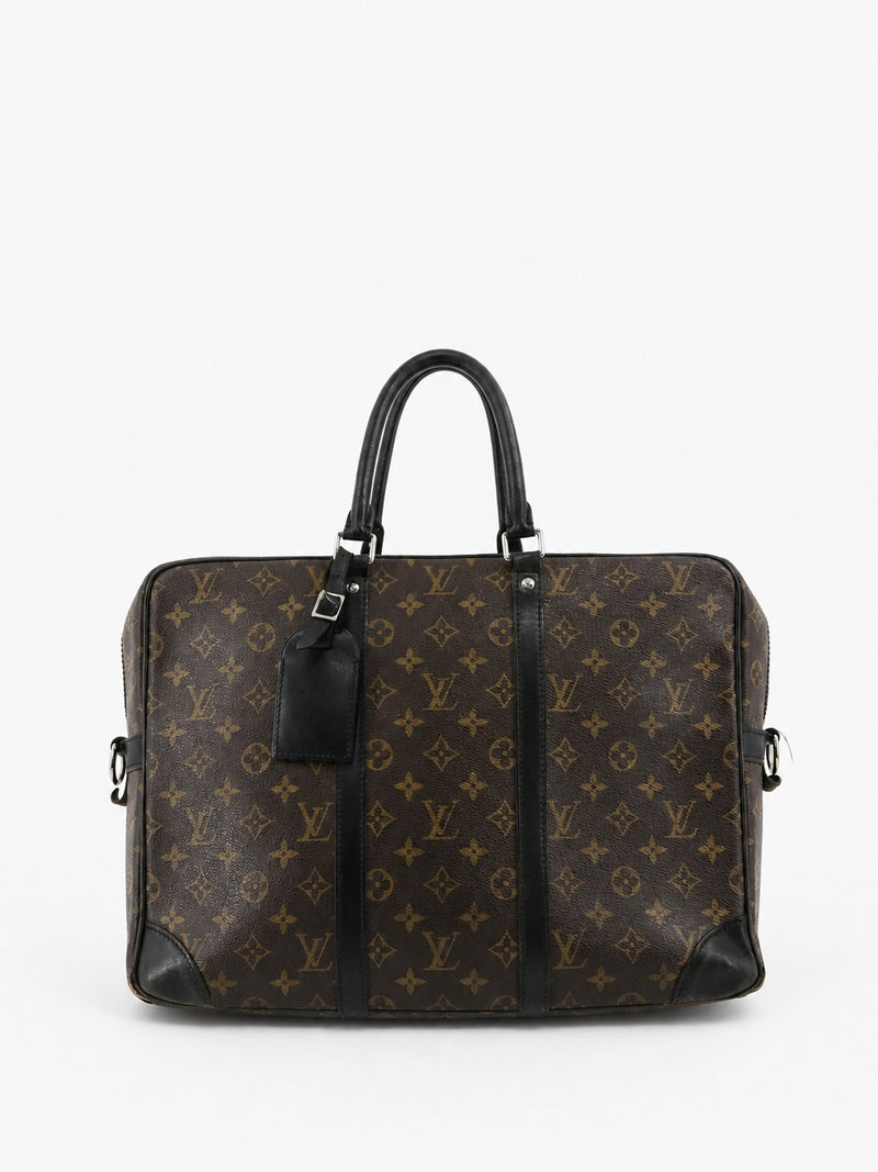 Louis Vuitton Port Documents Voyage GM Brown Canvas