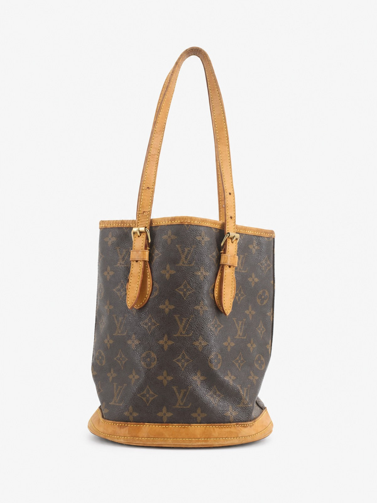 Louis Vuitton Mini Bucket Brown Canvas