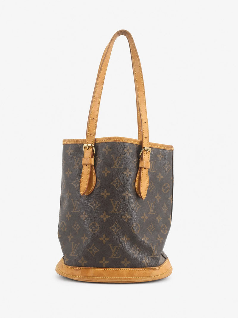 Louis Vuitton Mini Bucket Brown Canvas