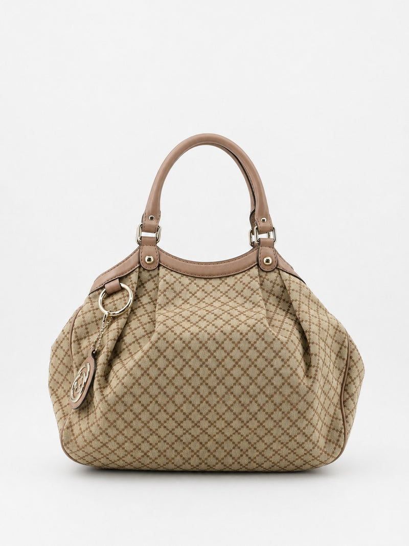 Gucci Sukey Brown Canvas