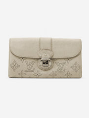 Louis Vuitton Wallet White Leather
