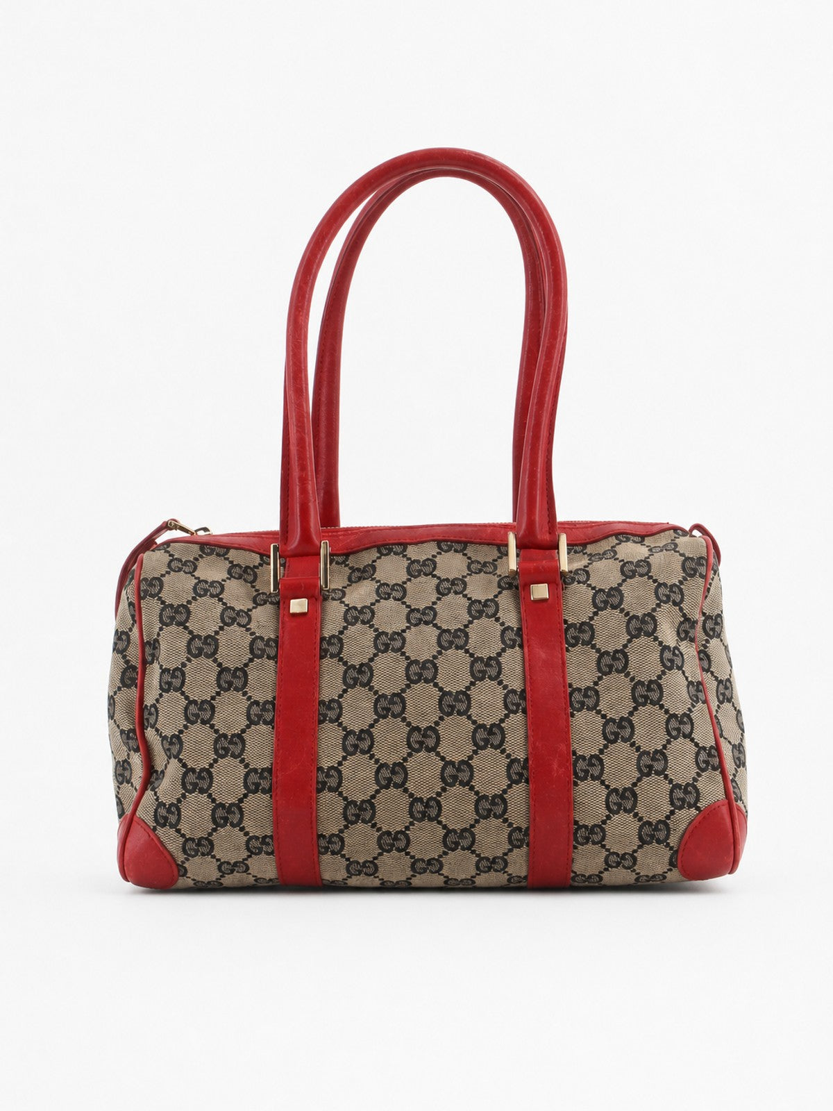 Gucci Shoulder Bag Brown Canvas