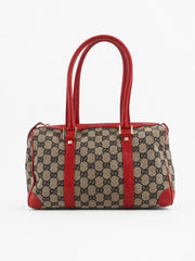 Gucci Shoulder Bag Brown Canvas